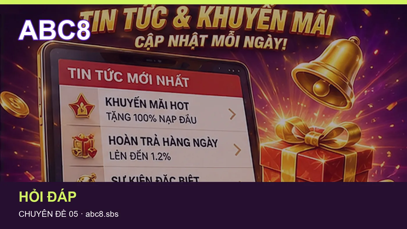 Hỏi đáp về Hỏi đáp: quy trình tự kiểm tra trên ABC8